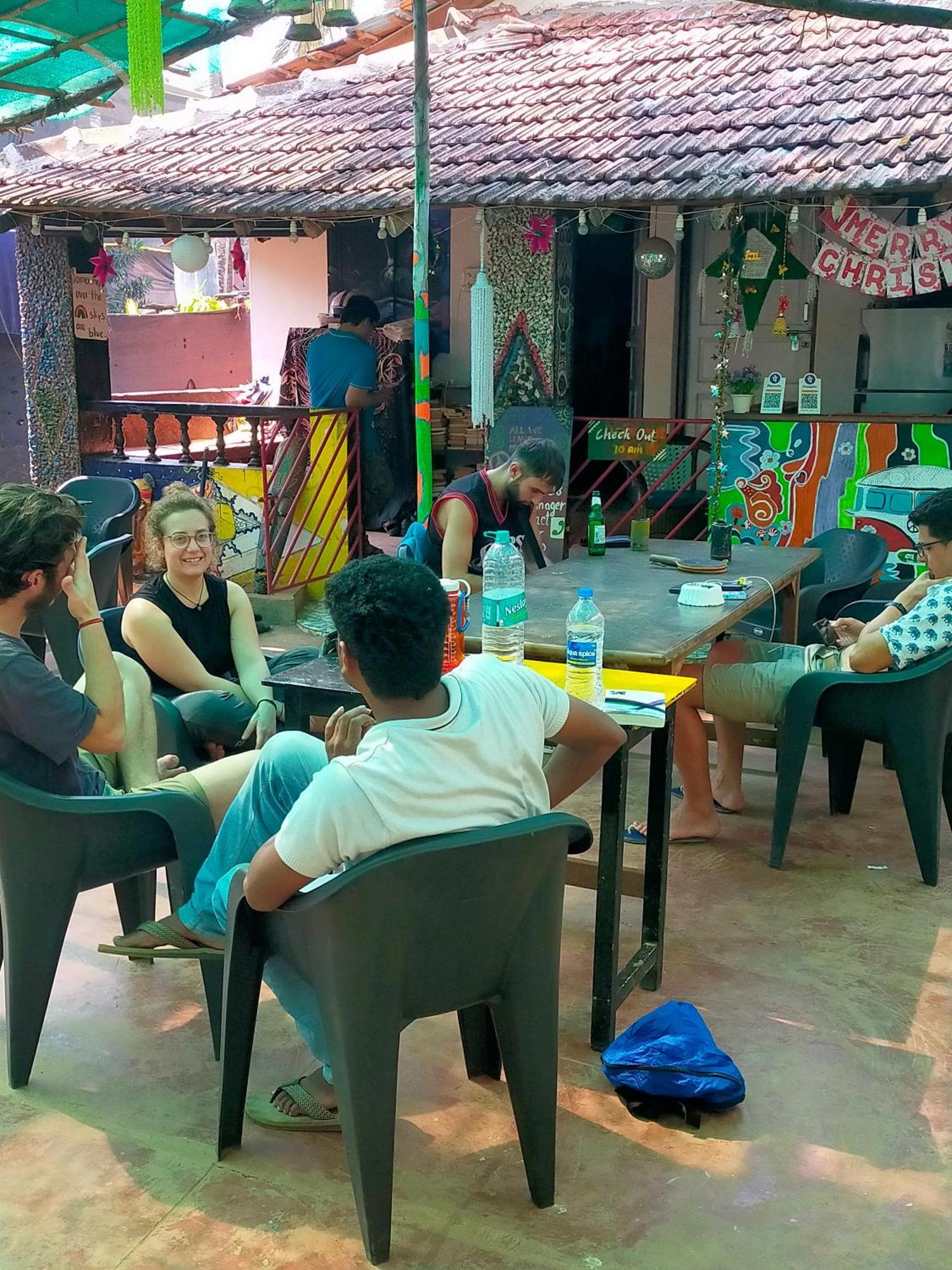 Hippie Hostel Or Goamazing Hostel Анжуна Екстер'єр фото