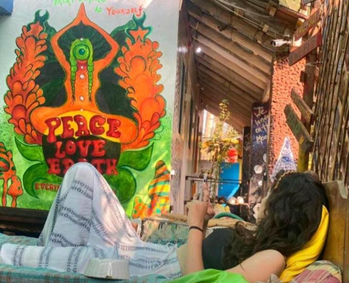 Hippie Hostel Or Goamazing Hostel Анжуна Екстер'єр фото