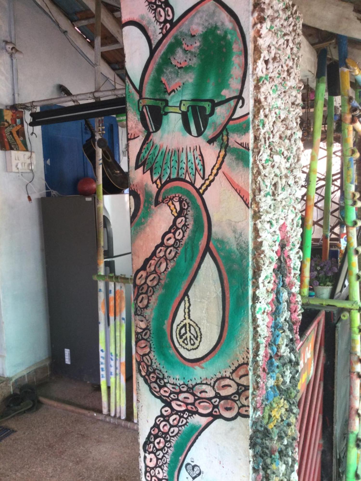Hippie Hostel Or Goamazing Hostel Анжуна Екстер'єр фото